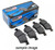 Street Brake Pads - HPS - For vehicles with Bosch 272x10 rear brakes