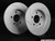 Rear Slotted Brake Rotors - Pair (288x12)