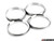 Hub Centric Rings - Set Of Four - Metal | ES3970873