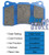 Front BlueStuff Performance Brake Pad Set | DP51036NDX