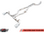 AWE Track Edition Exhaust for A90 Supra - 5 Diamond Black Tips"