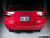 MK7 Jetta Quad Exit Axle-Back Exhaust System - With ABS Rear Diffuser & 3.5" Black Chrome Tips