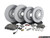 Front And Rear Brake Service Kit (340x30/310x22)