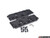 964 Billet Aluminum Lower Valve Cover Pair - Black