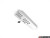 Aluminum Dead pedal - Rubber grip - Silver/Rennline Logo (RHD) | ES2840441