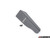 Aluminum Dead Pedal - Rubber Grip - Black/Rennline Logo (RHD) | ES2840440