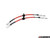 ECS Exact Fit Stainless Steel Brake Lines - Front