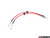 ECS Exact Fit Stainless Steel Brake Lines - Front | ES4265691