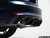 Audi B9 A5 S-Line Rear Diffuser - Gloss Black