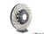 Front Cross-Drilled & Slotted 2-Piece Brake Rotors - Right (374x36)