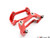 Front Big Brake Kit - Stage 2 - Tornado Red calipers - 2-Piece Drilled and Slotted Rotors (340x30)