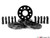 Wheel Spacer Flush Fit Kit - Black Bolts | ES3102837