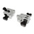 MOTORSPORT STREETSPORT ENGINE/TRANSMISSION MOUNT PAIR, 8J/8P AUDI A3/TT 3.2L & MKV VOLKSWAGEN R32, BILLET ALUMINUM