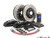 Front Big Brake Kit - Stage 3 - 2-Piece Cross-Drilled & Slotted Rotors (332x32) | ES257493