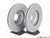 Front Cross Drilled & Slotted Brake Rotors - Pair (348X30) | ES3220926