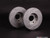 Rear Cross Drilled & Slotted Brake Rotors - Pair (256x22) | ES2189792