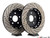 Rear Brake Kit - Stage 1 - 2-Piece Cross Drilled & Slotted Rotors (310x22)