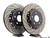 Rear Brake Kit - Stage 1 - 2-Piece Cross Drilled & Slotted Rotors (310x22)