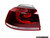 LED Tinted Tail Light Set - Dark Cherry