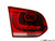 LED Tinted Tail Light Set - Cherry Red