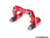 337/20th/GLI Rear Big Brake Kit - Cross Drilled & Slotted Rotors (256x22) - Red