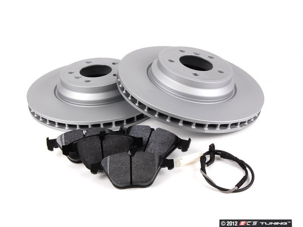 Performance Front Brake Service Kit - Zimmerman Rotors With Hawk HPS Pads