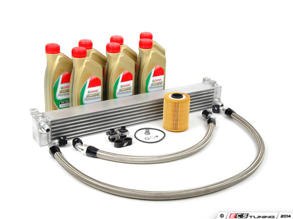 Direct-Fit Oil Cooler Kit - with oil change kit