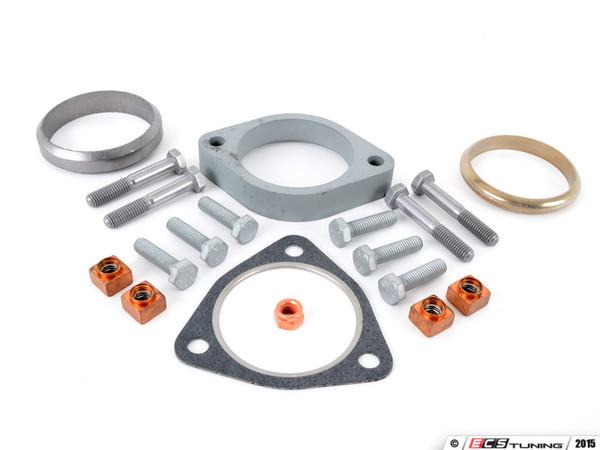 Exhaust Center Pipe Installation Kit - Rear