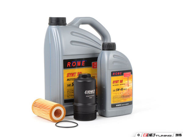 Oil Service Kit - With Black Billet Aluminum Oil Filter Housing | ES2856014