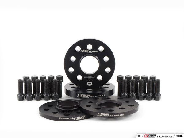 Wheel Spacer Flush Fit Kit - Black Bolts | ES2951801