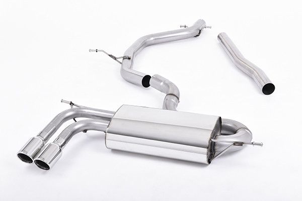 Milltek Particulate Filter Back - A3 2.0 TDI 170bhp 2WD Sportback DPF 2008-2012