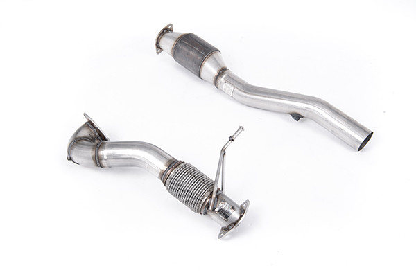 Milltek High Flow 3.0" Down Pipe w/Sport Catalytic Converter - MK1 TT 225hp quattro Coupe & Roadster