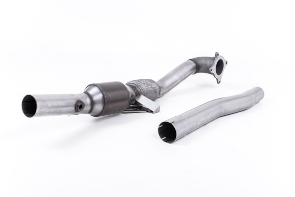 Milltek Downpipe w/Sport Catalytic Converter - MK2 TT 2.0T 2WD