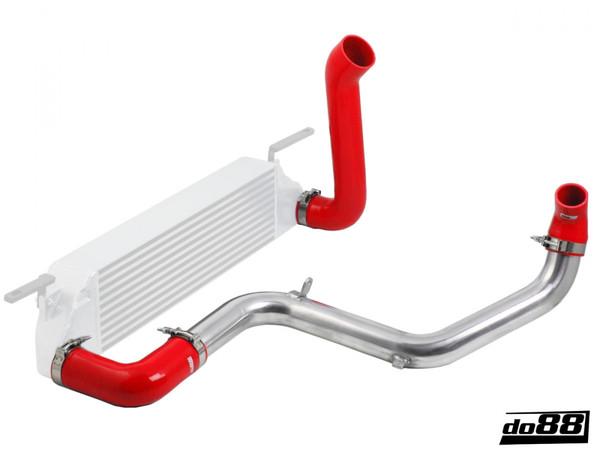 Turbo Pressure Pipe Kit - Red - Volvo C30 / C70 / S40 / V50 Turbo