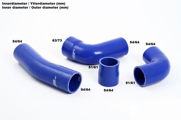 Turbo Pressue Hose Kit - Blue - S70 / V70 / C70 1999+