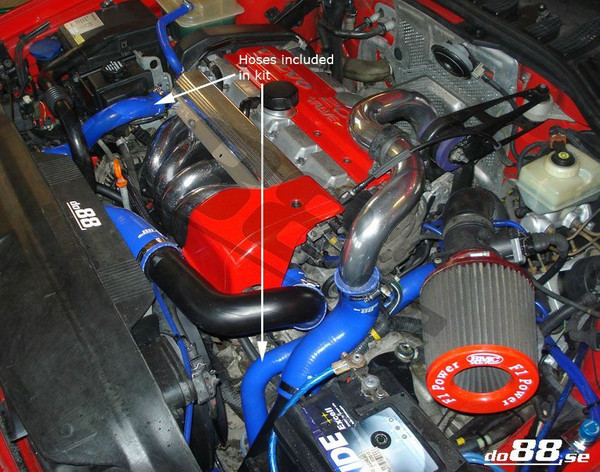 Radiator Hose Kit - Red - 850 / S70 / V70 / C70 Turbo