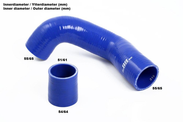 Turbo Pressure Hose Kit - Red - S60 / V70 / XC70
