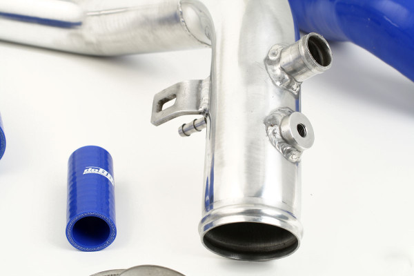 SAAB 9-5 98-01 Pressure pipe with Blue hoses