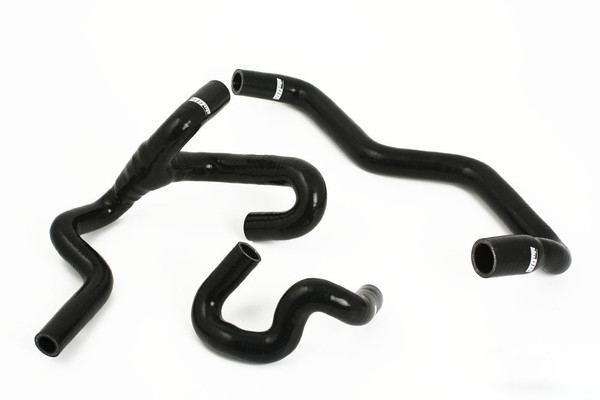 SAAB 9-5 98-10 Heater hoses for cars with water valve Black