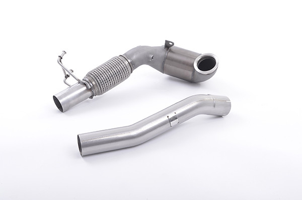 Milltek Large Bore Downpipe and Hi-Flow Sports Cat - VW MK7 Golf GTI