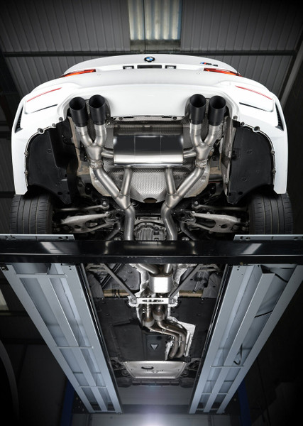 Milltek Cat Back Exhaust Race System With Polished Tips - BMW M3 (F80) / M4 (F82)