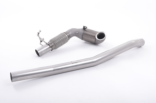 Milltek Large Bore Downpipe and High-Flow Cat - For Fitment with Milltek Exhaust system