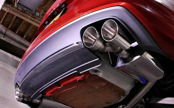 Milltek Valvesonic Cat-Back Exhaust Polished Silver Tips - Audi S4/S5 3.0T Supercharged B8.5 Quattro