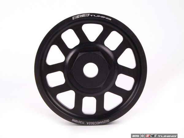 ECS Super-Lightweight Crank Pulley - Black