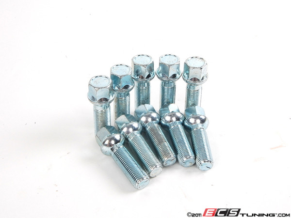 ECS Wheel Spacer And Bolt Kit - 15mm With Ball Seat Bolts