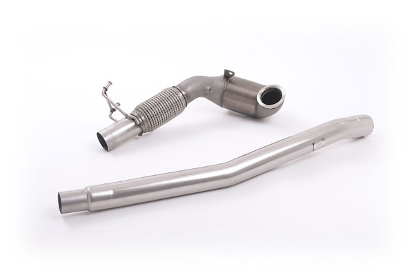Milltek 3" Cast Downpipe with 200 cell High Flow Race Cat - Fit to OE Exhaust