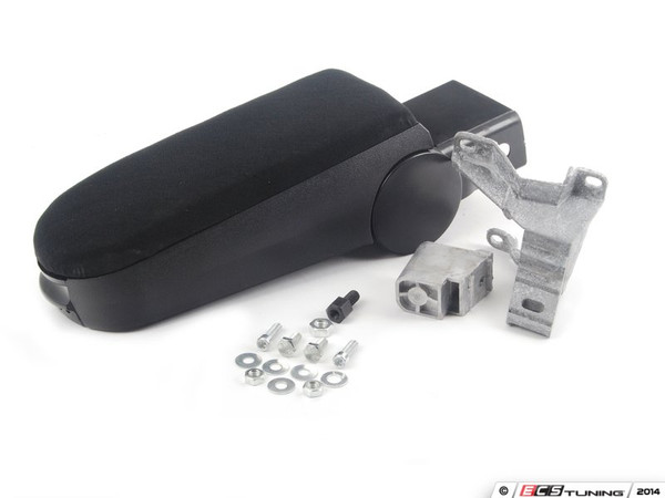 Center Armrest Kit - Black Velour