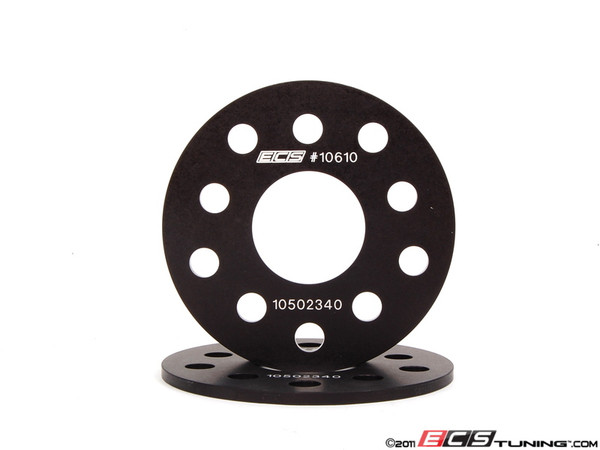 ECS Wheel Spacer & Bolt Kit - 6mm With Conical Seat Bolts