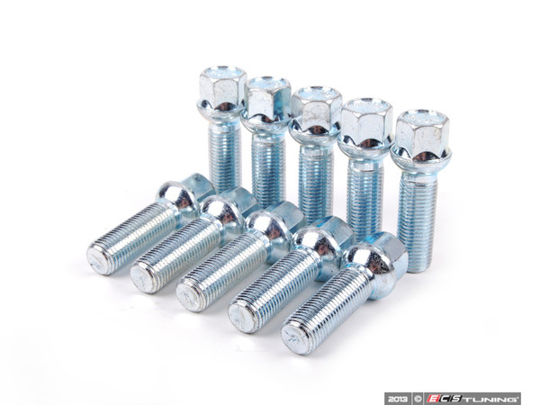 Wheel Spacer & Bolt Kit - 12.5mm With Ball Seat Bolts