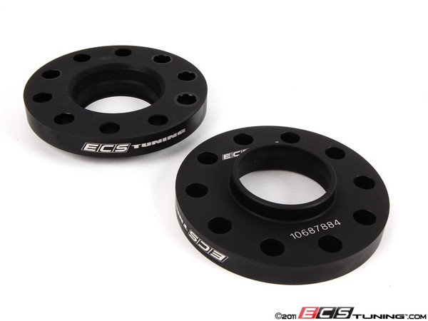 BMW 17.5mm Rear Wheel Spacers & ECS Conical Seat Bolt Kit